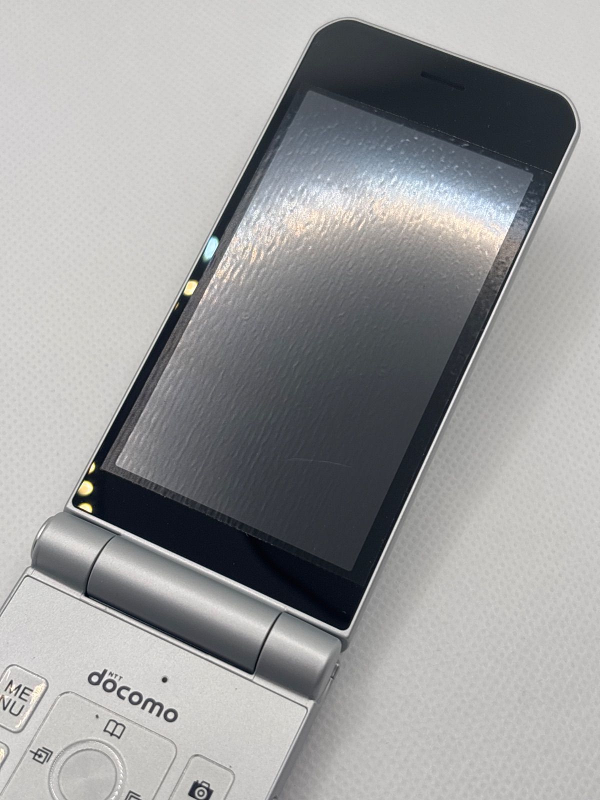 docomo arrowsケータイ F-03L シルバー 美品 - メルカリ