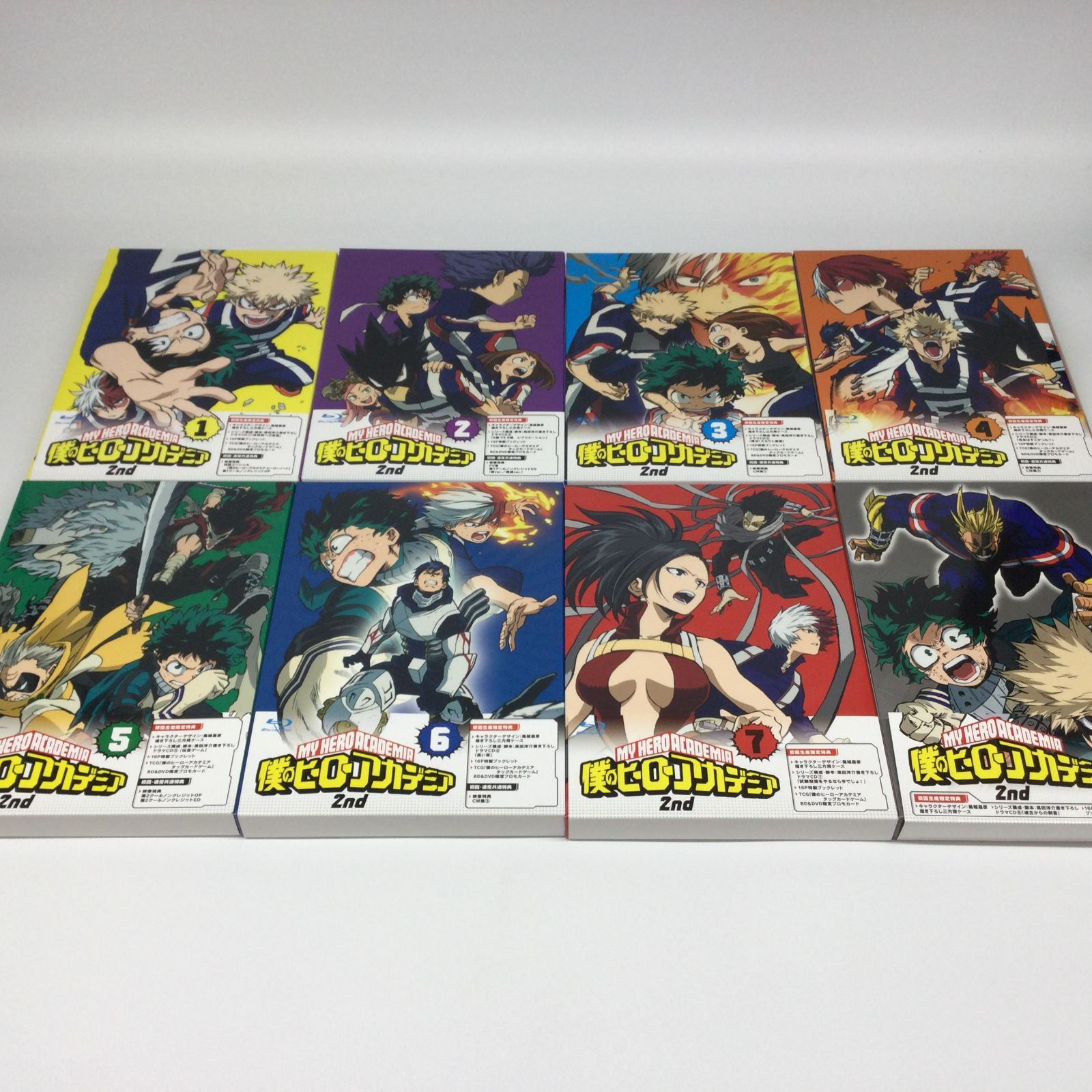 僕のヒーローアカデミア ヒロアカ 2nd DVD 全8巻セット 【公式通販】