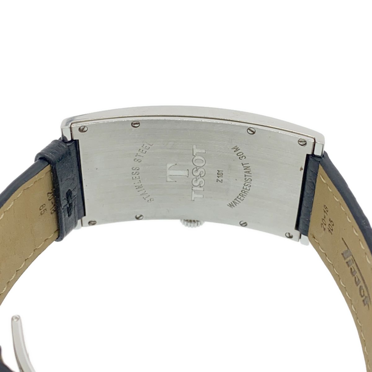 稼働 腕時計 TISSOT ティソ ヘリテージ バナナ Z181 クォーツ 白色文字 