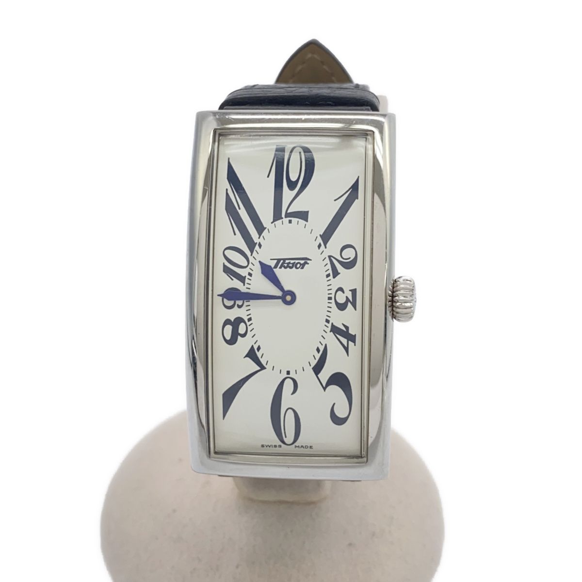 稼働 腕時計 TISSOT ティソ ヘリテージ バナナ Z181 クォーツ 白色文字 