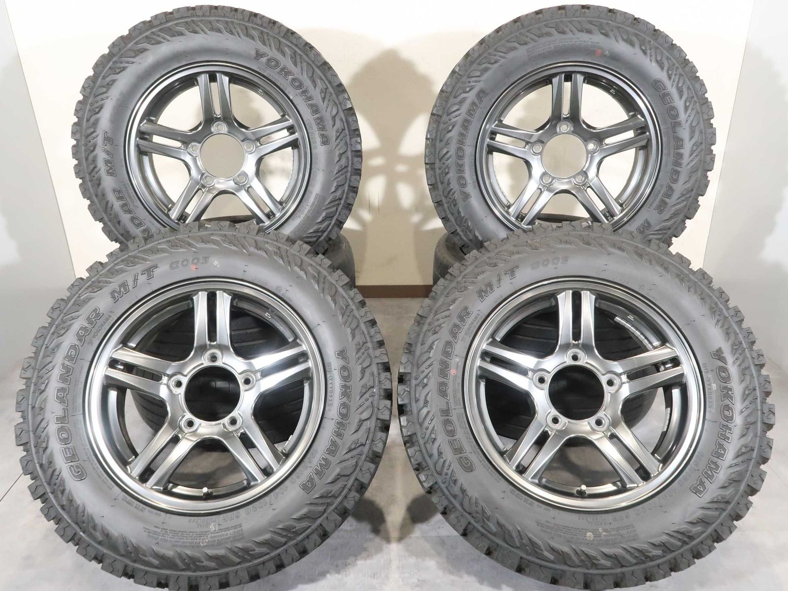 4本 スズキ ジムニー ランドベンチャー 純正 16インチ 5.5J+22 5H 