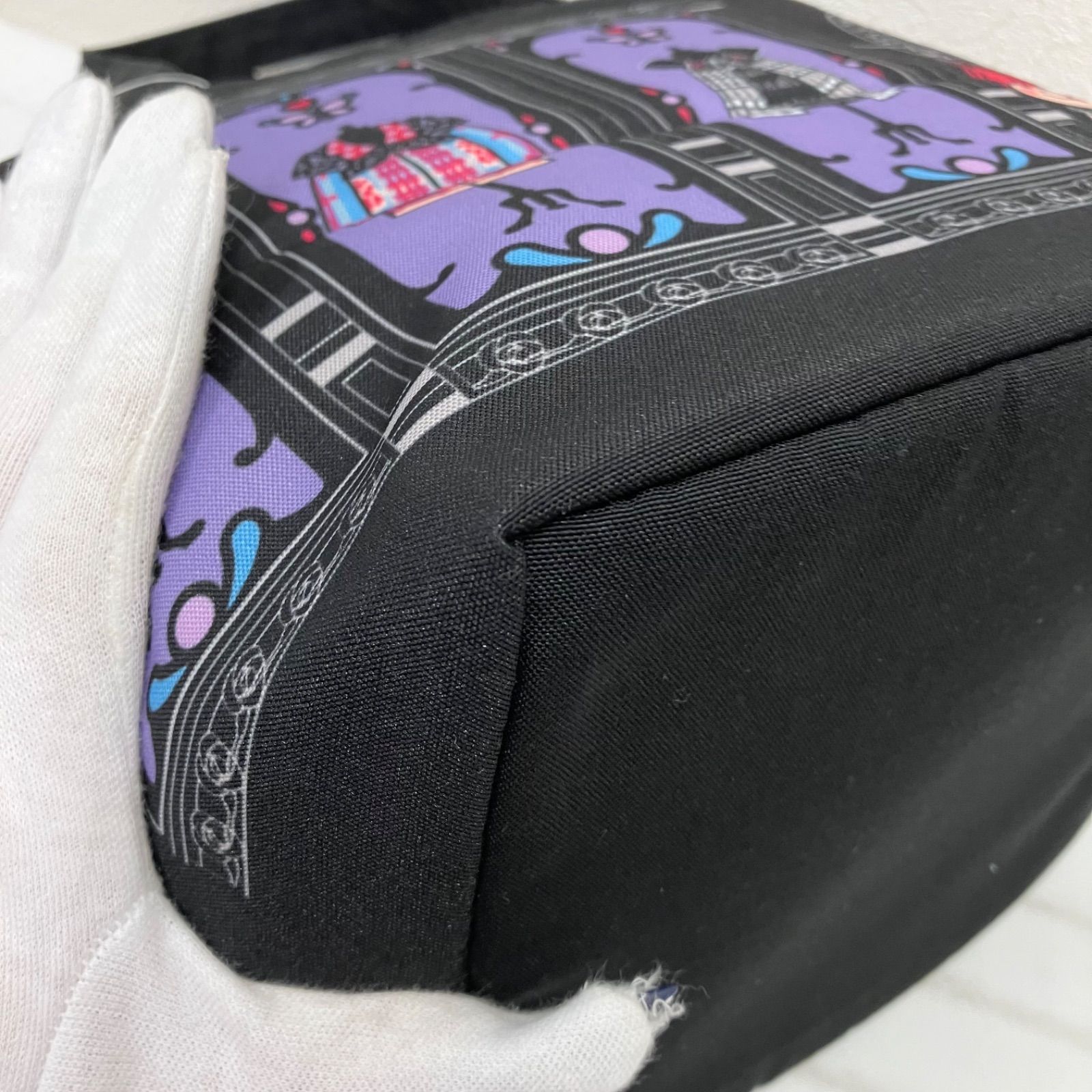ANNA SUI アナスイ×ペコラ 不二家 コラボ ファスナー ワイヤー化粧 