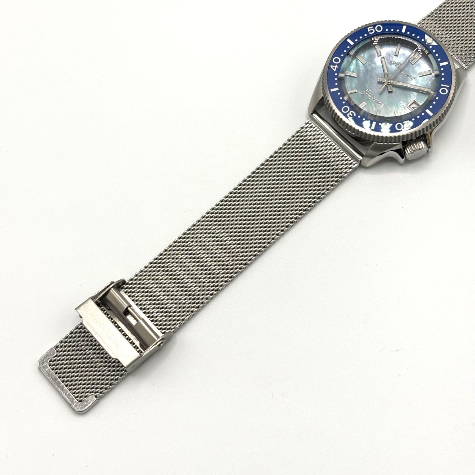 ステンレスミラネーゼベルト ダブルロックタイプ クイックリリース12mm