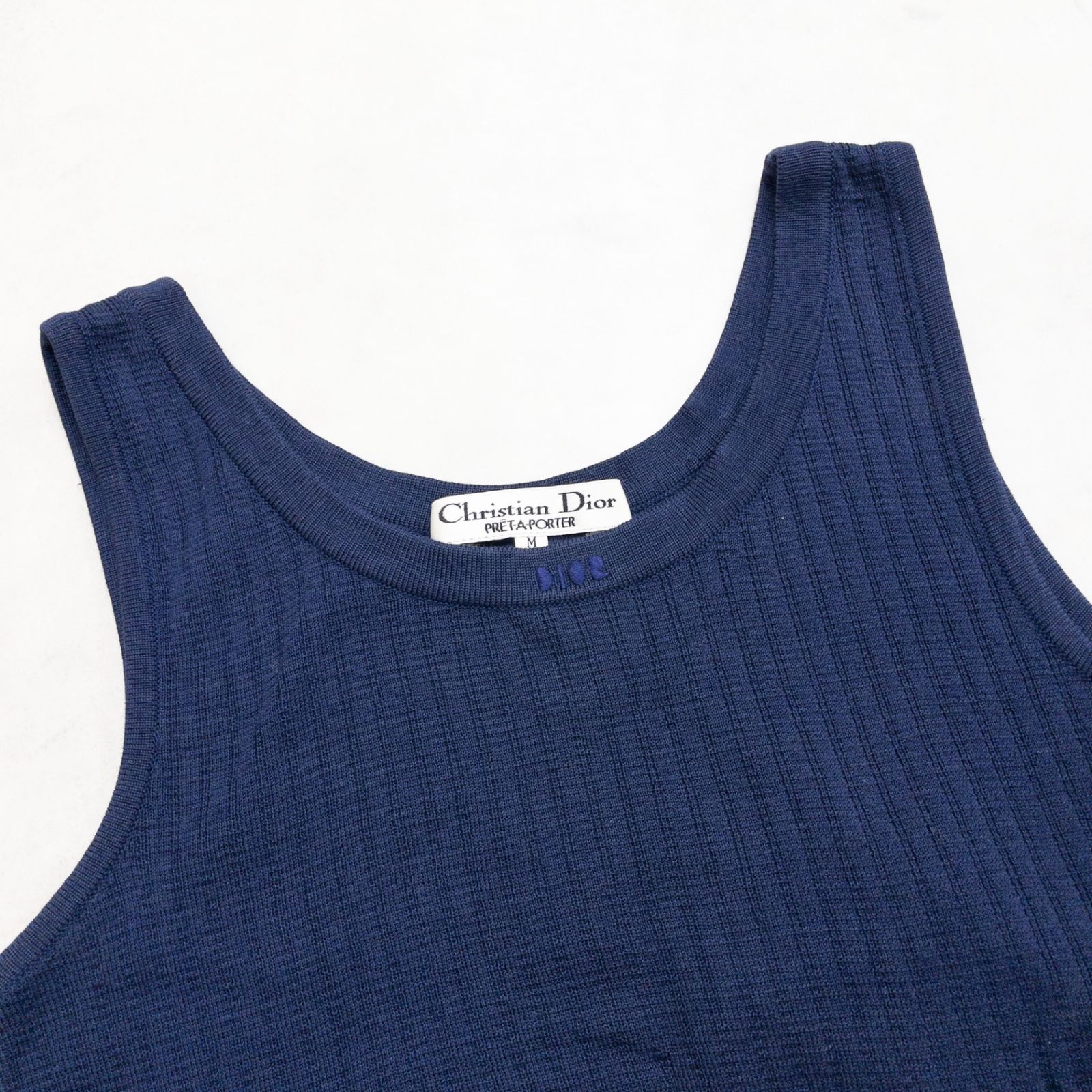 AAAChristian Dior ニット　タンクトップ AAAChristian Dior ニット タンクトップ Christian Dior（タンクトップ