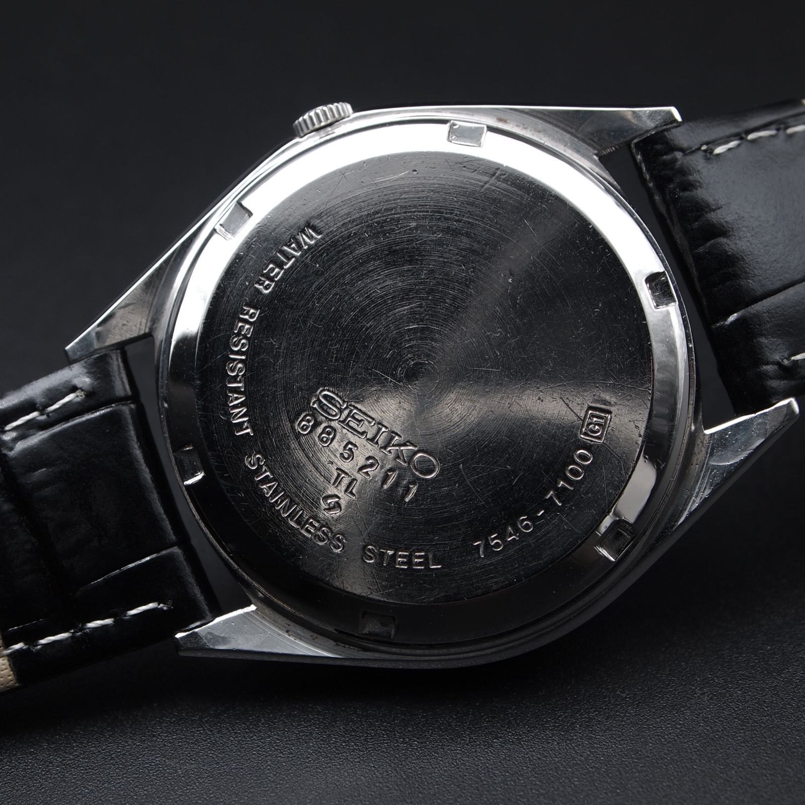OH済 SEIKO TYPE2 タイプ2 7546 グリーン ビンテージクォーツ - メルカリ