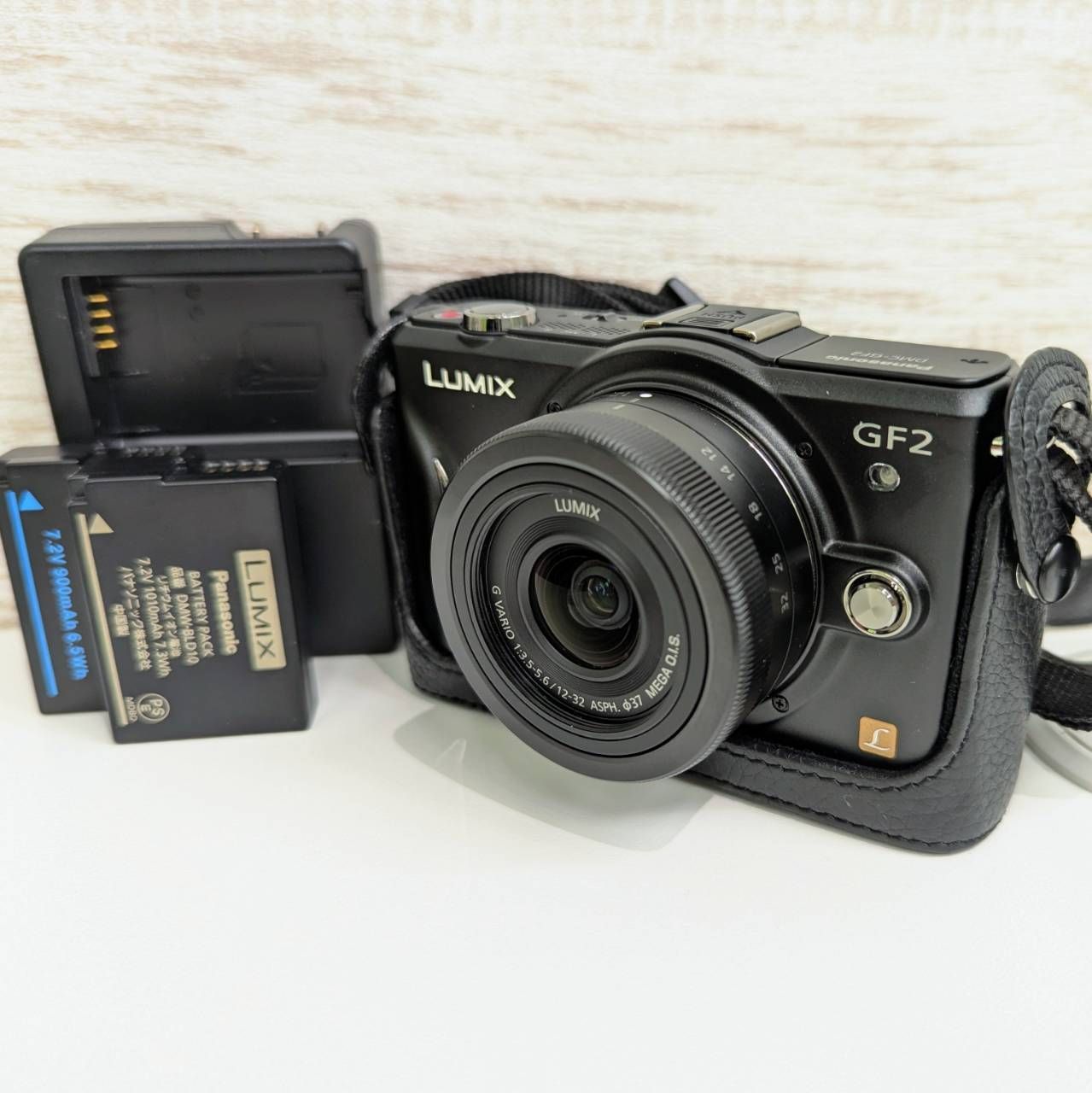 錦】美品 2010年 1210万画素 小型ミラーレス一眼デジカメ LUMIX 
