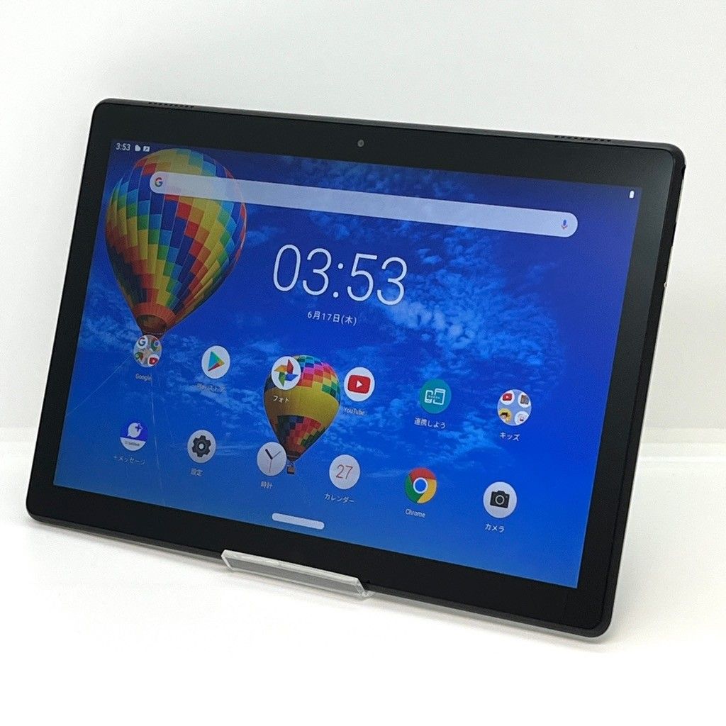 美品 Lenovo TAB5 10インチ 32GB ブラック SIM解除済 - メルカリ