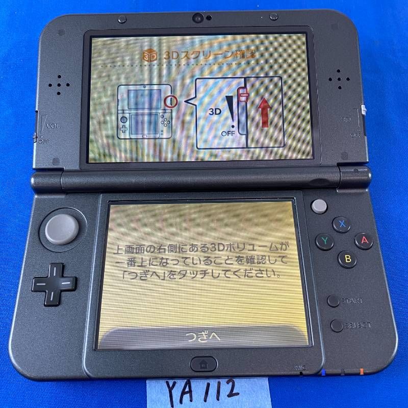 ◇YA112【希少品 上画面IPS液晶】Nintendo NEW3DSLL