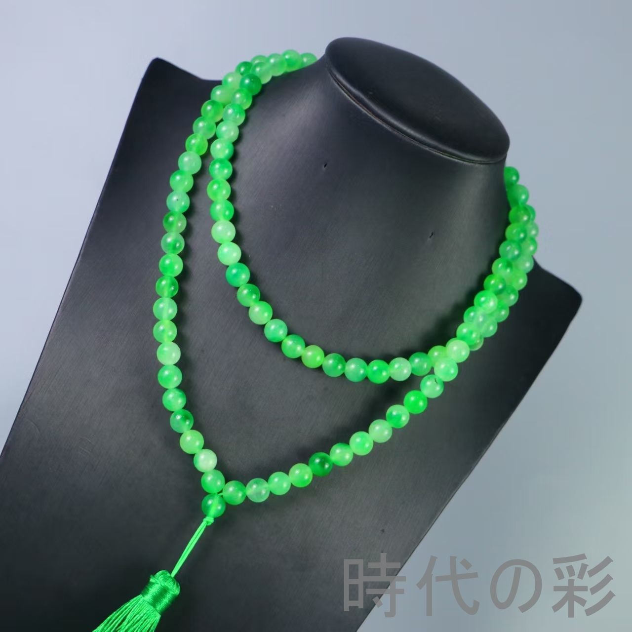 翡翠 高冰種 観音牌玉佩』中国古美術 氷種氷透 強蛍光 精工彫刻 天然 