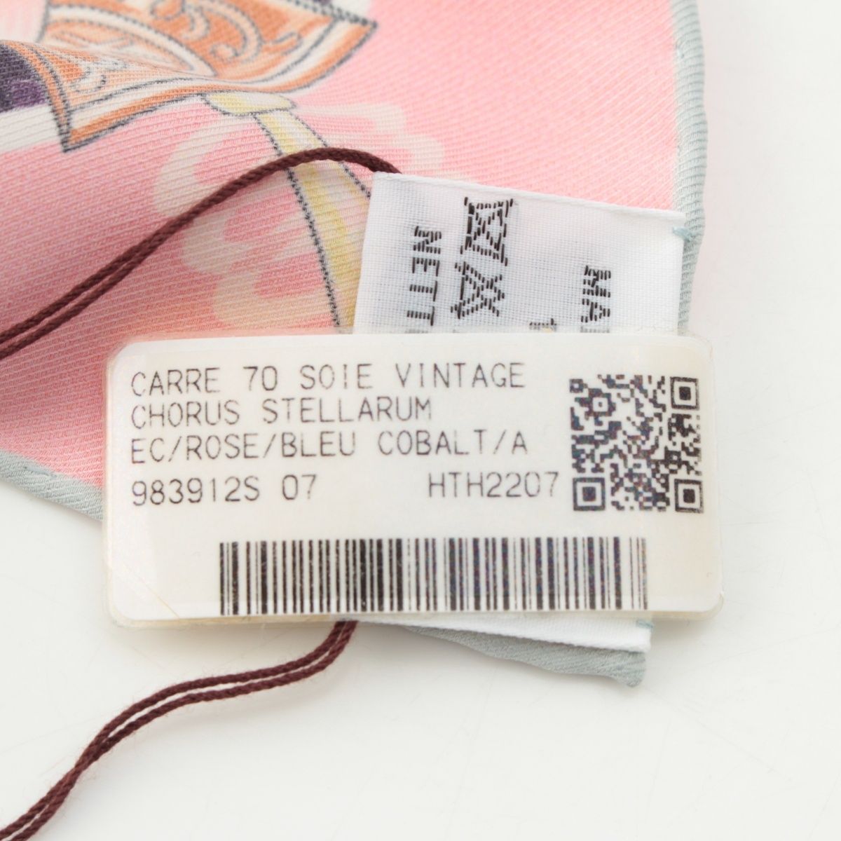 HERMESエルメスCHORUS STELLARUM ピンク カレ70 Hermes scarf 70 cm Pink Peach silk Chorus Stellarum | eBay