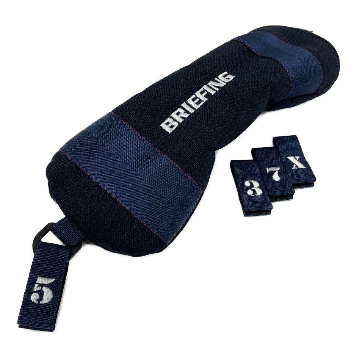 中古 ブリーフィング BRIEFING ヘッドカバー 紺 ネイビー フェアウェイ