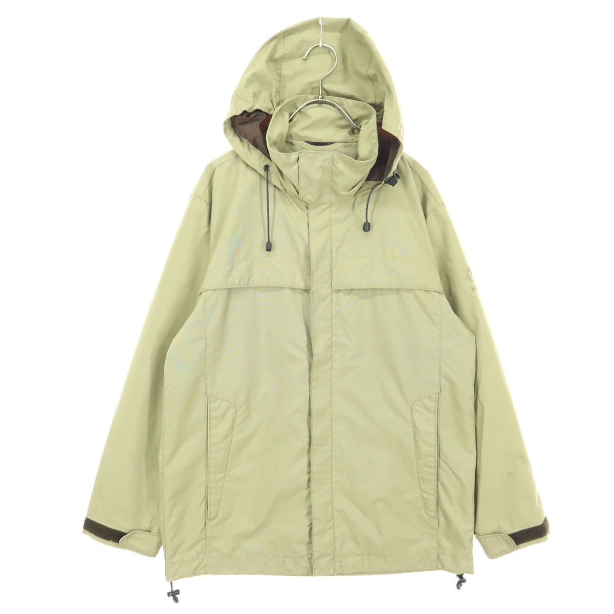 AIGLE エーグル 長袖 マウンテンパーカー XS カーキ メンズ 古着 