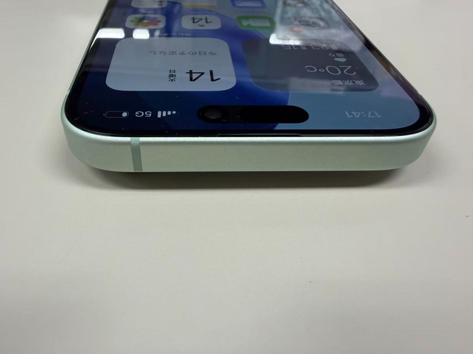 iPhone15 128GB グリーン SIMフリー 美品 バッテリー91% - メルカリ