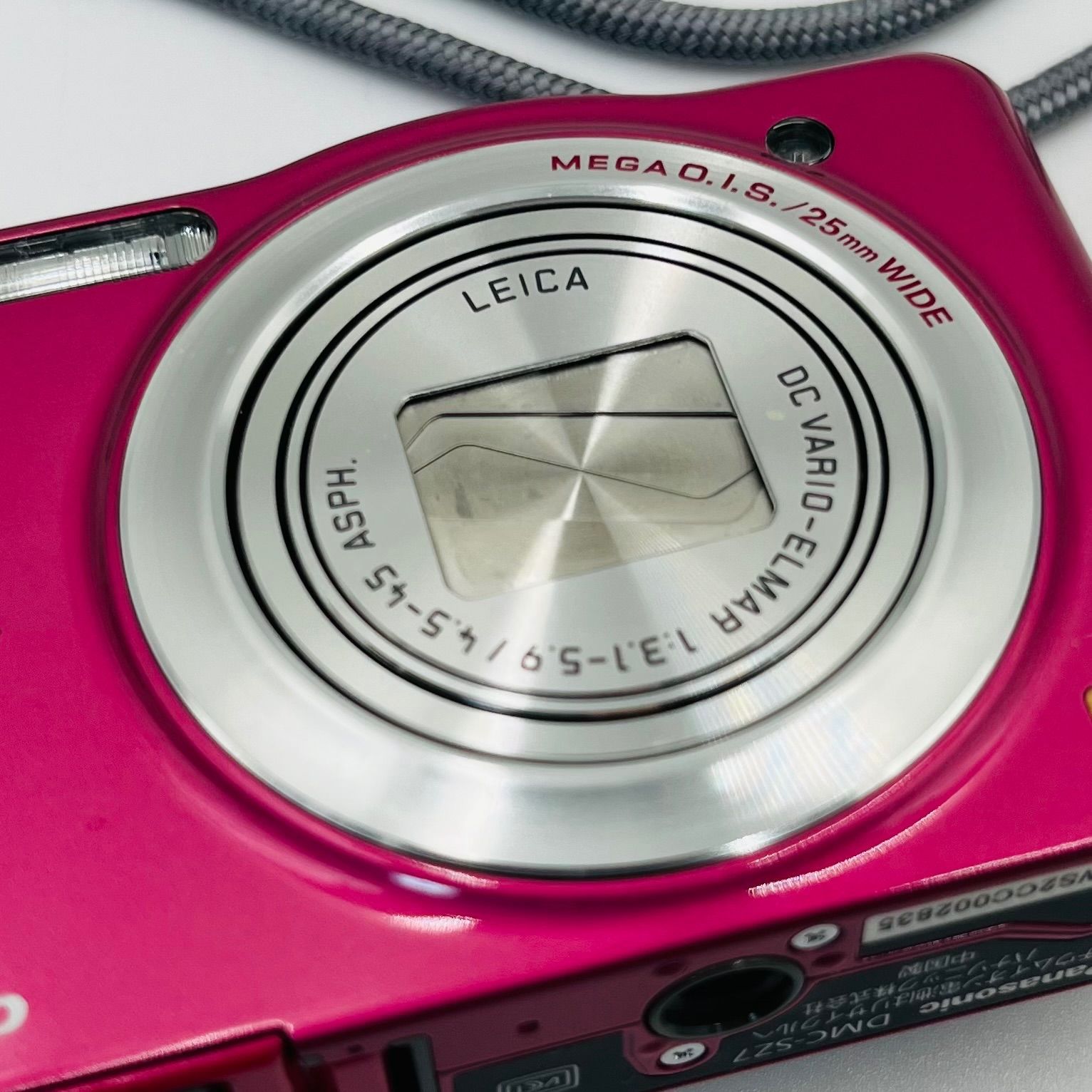 ジャンク品】コンパクトデジタルカメラ/Panasonic/LUMIX/DMC-SZ7