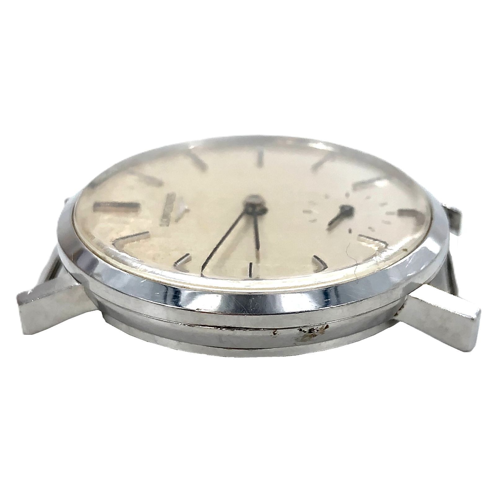 LONGINES ロンジン スモールセコンド SS/手巻き シルバー文字盤 メンズ 