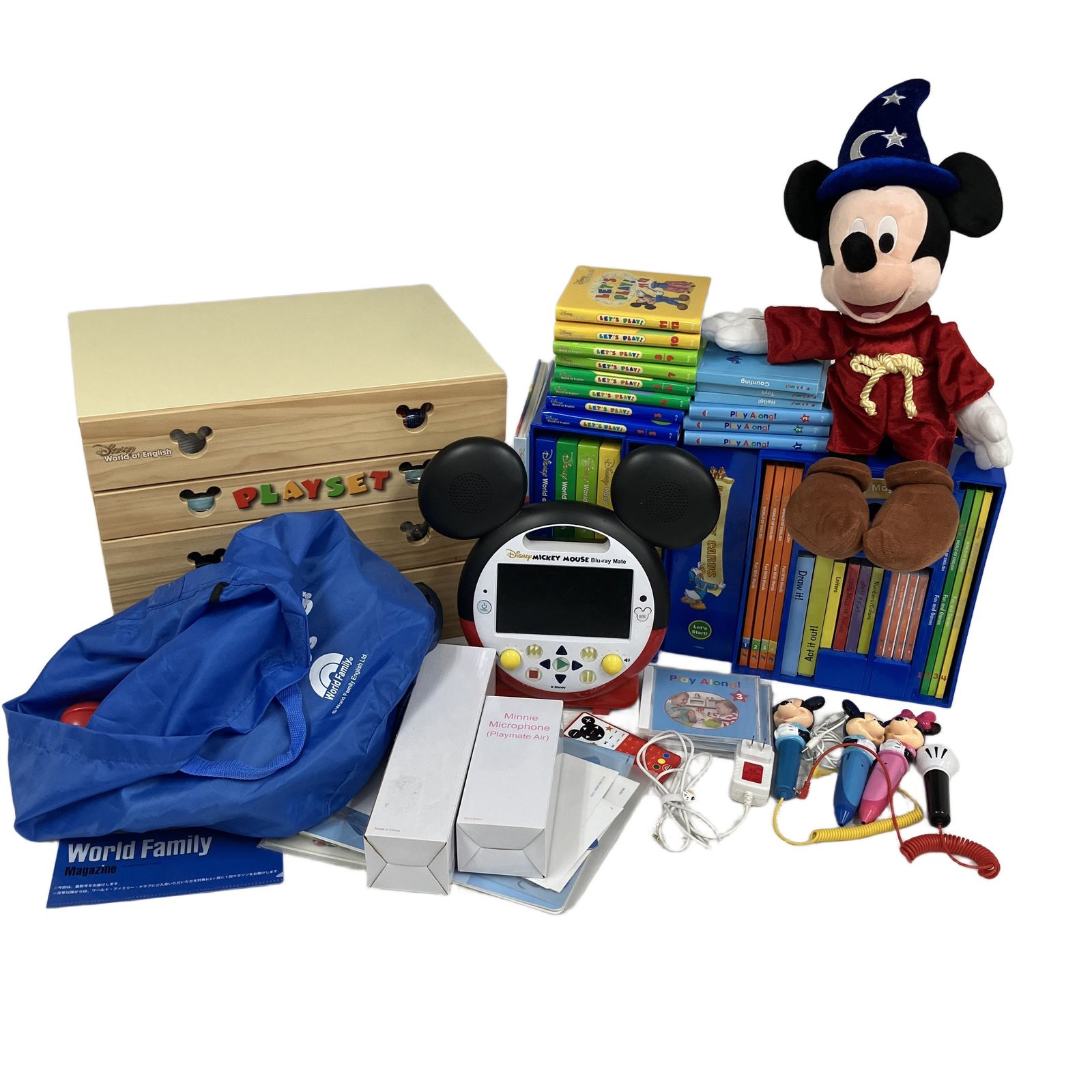 DWE 2021年頃 ワールドファミリー ディズニー マジックペン ブルーレイ 