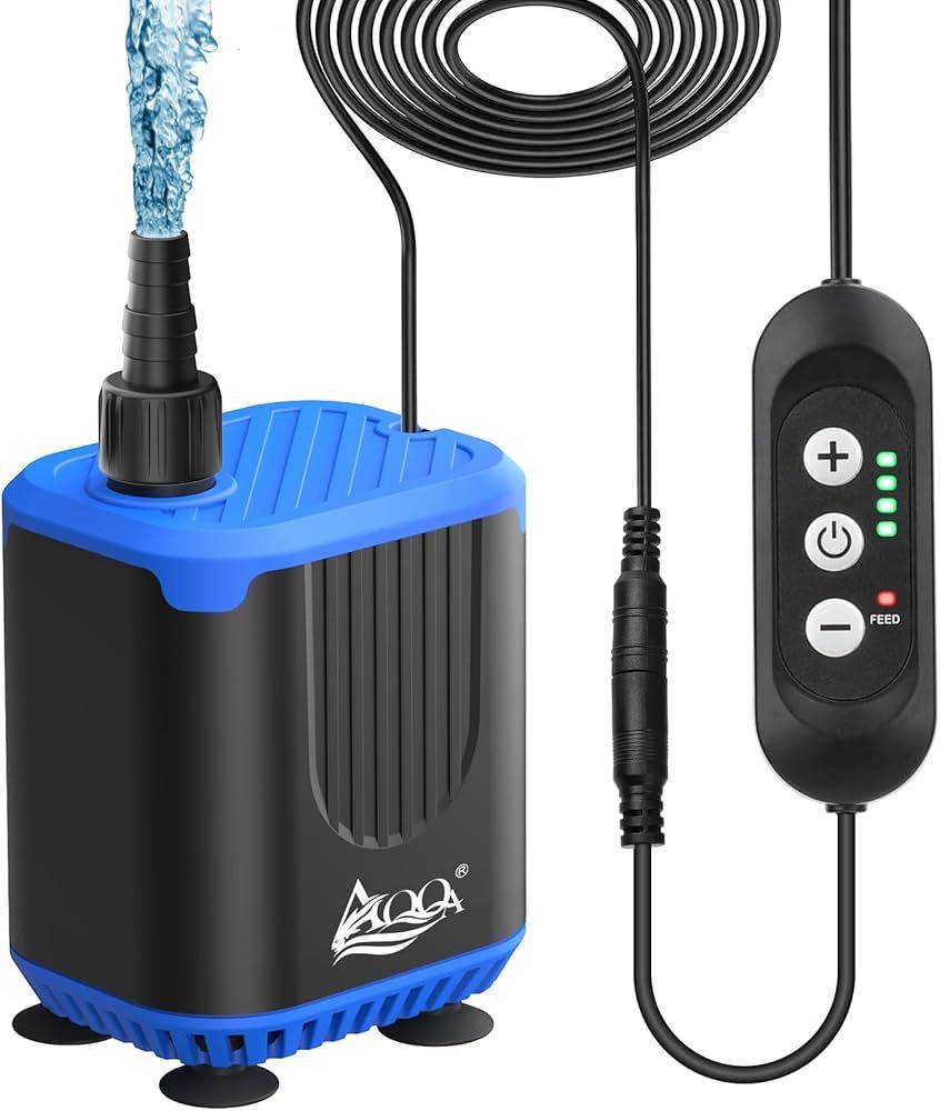AQQA水中ポンプ、小型ポンプ、コントローラー操作可能、排水ポンプ、4 