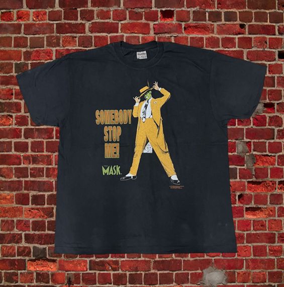 THE MASK / マスク Tシャツ 映画Tシャツ XL 黒 両面プリント - メルカリ