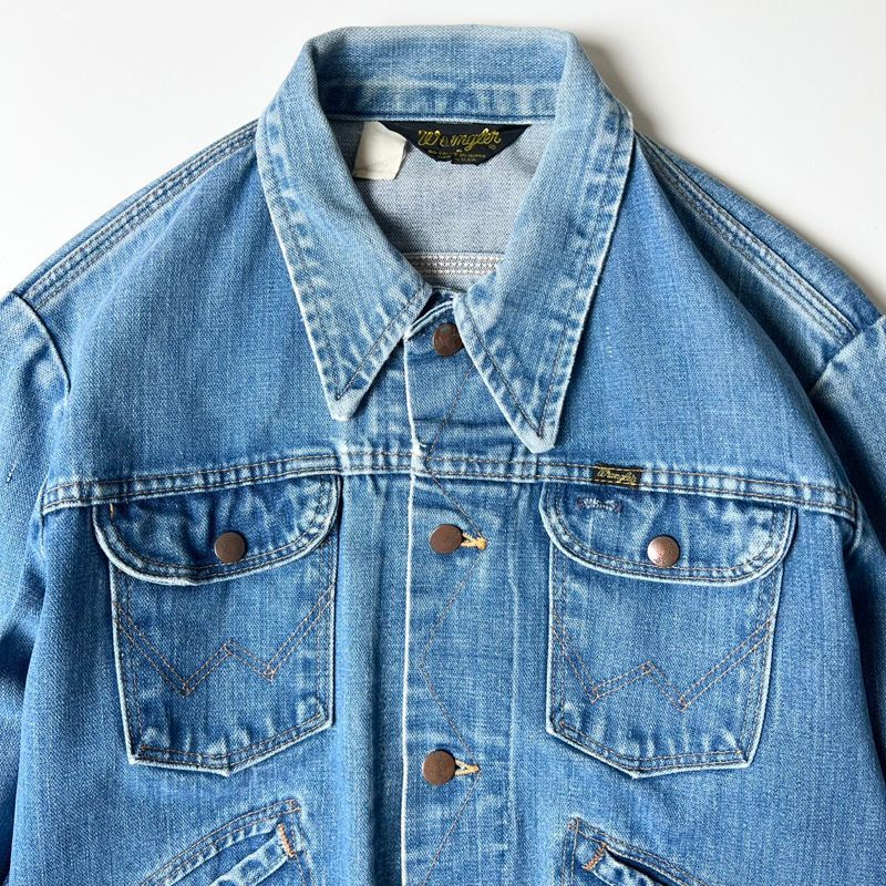 80s USA製 Wrangler 126MJ デニム ジャケット 42 / 80年代 アメリカ製