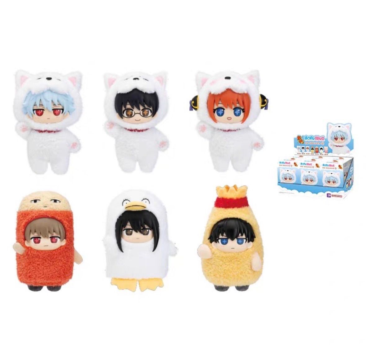 銀魂 SofuNui TOPTOY 中国バンダイナムコ ソフビぬい トレーディング