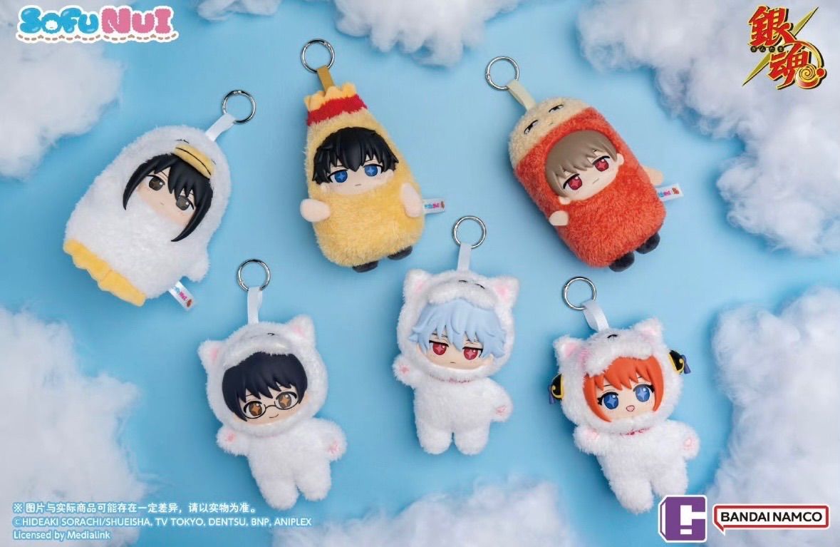 銀魂 SofuNui TOPTOY 中国バンダイナムコ ソフビぬい トレーディング
