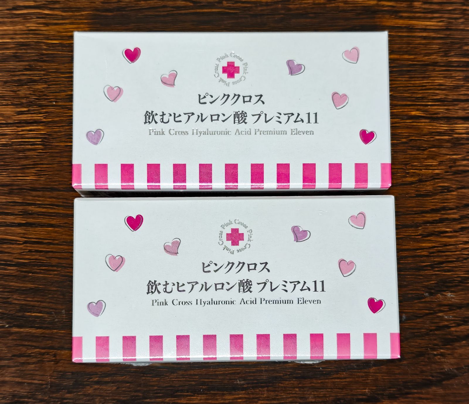ピンククロス 飲むヒアルロン酸 プレミアム11 30粒×2箱セット ピンククロス 飲むヒアルロン酸 プレミアム11 30粒×2箱セット