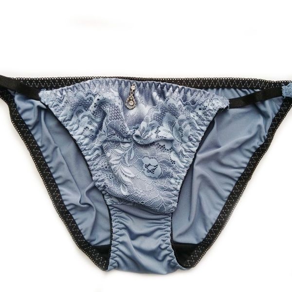☆B32[H100＆5L]Elegante脇高ブラジャーショーツセット ヒヤシンス