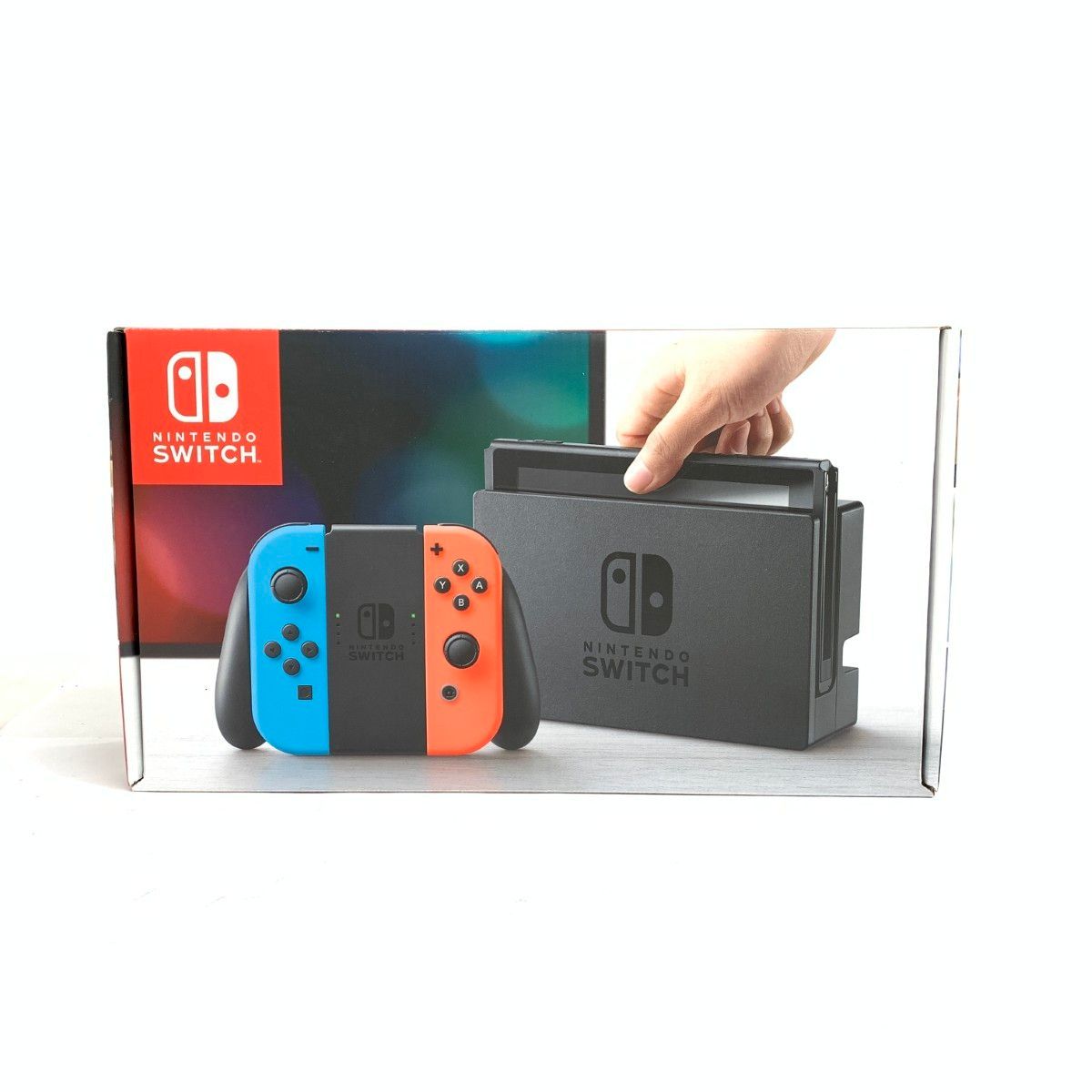 Nintendo Switch ニンテンドースイッチ 本体 付属品有 2019年製 HAC 