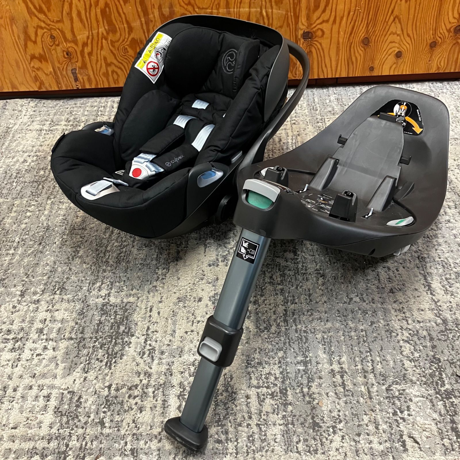 値下げ交渉可能】cybex サイベックス チャイルドシート+ベースセット 