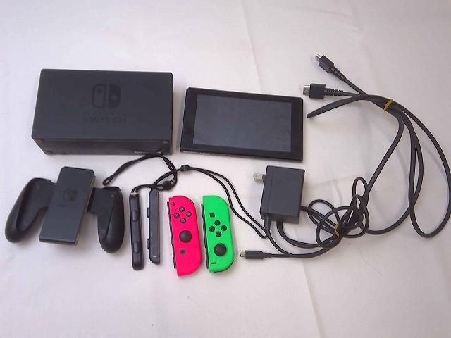 ニンテンドースイッチ 本体 Nintendo Switch HAC-001 中古 Nintendo Switch HAC-001 ネオンブルー ネオンレッド ニンテンドー