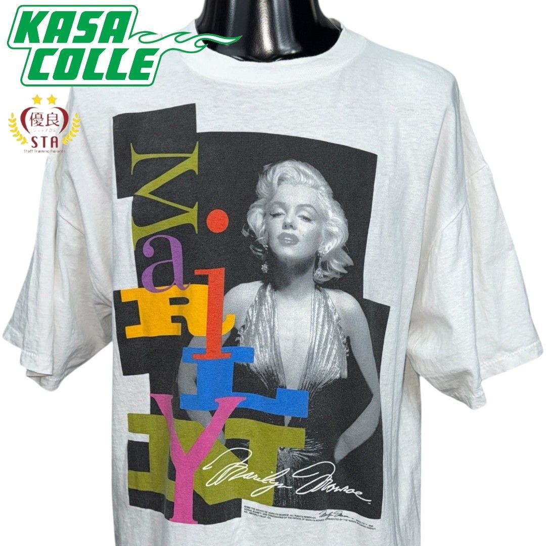 MARILYN MONROE】マリリン・モンロー 90's Vintage Tシャツ - メルカリ