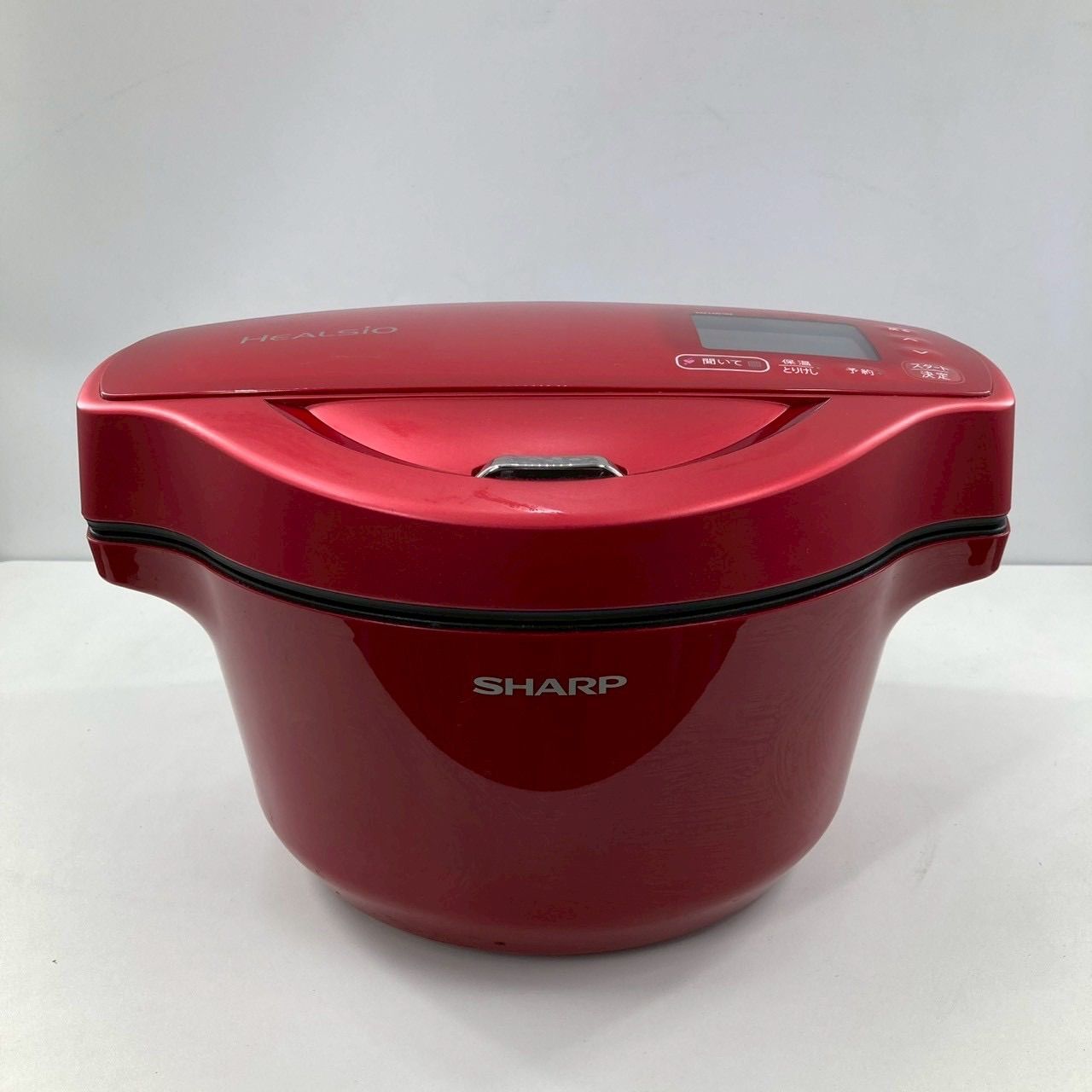 SHARP 電気圧力鍋 KN-HW16F-R レッド SHARP シャープ KN-HW16E-R ヘルシオ ホットクック 1.6L 自動調理鍋