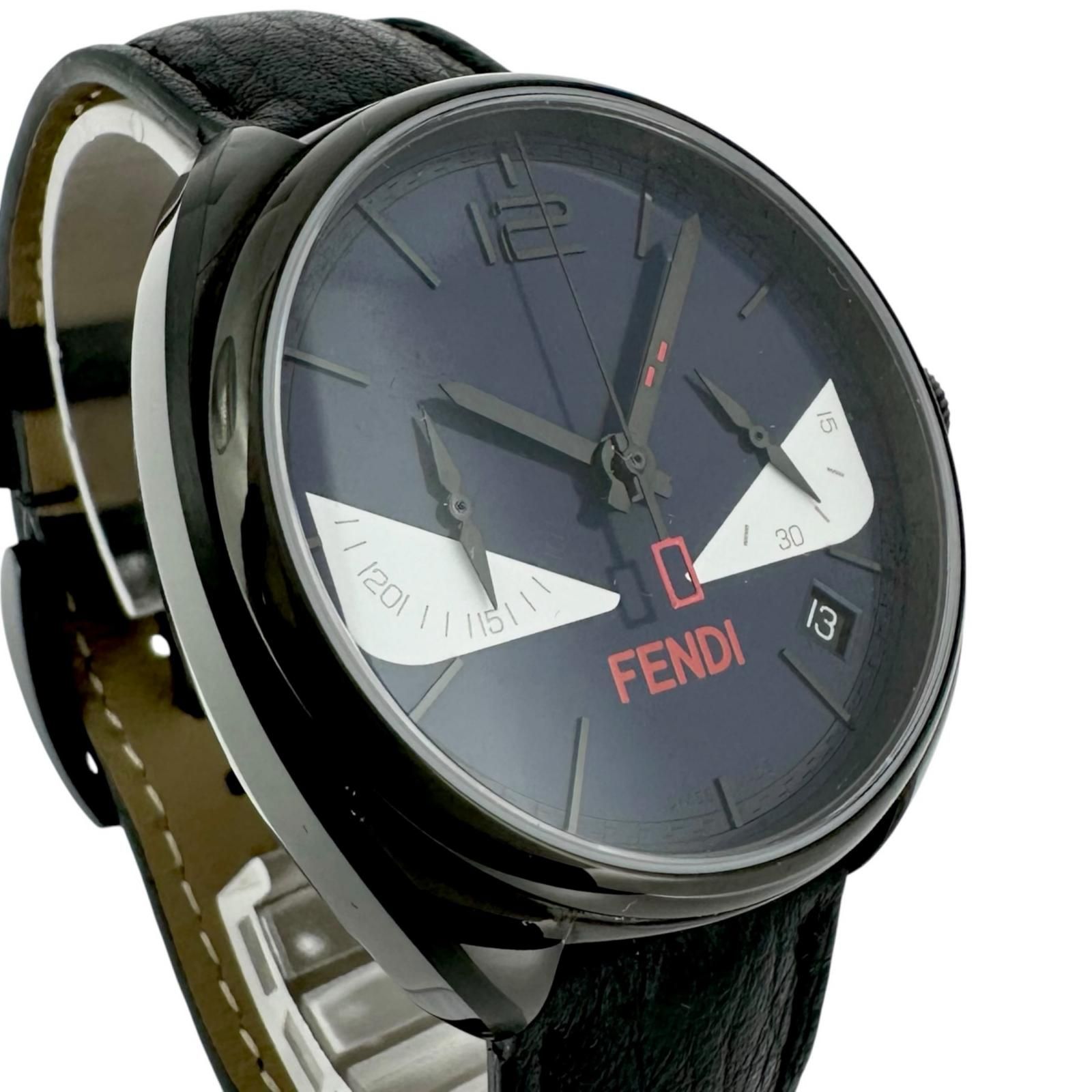 美品 FENDI フェンディ モンスター バグズ 21200G 腕時計 ステンレス 