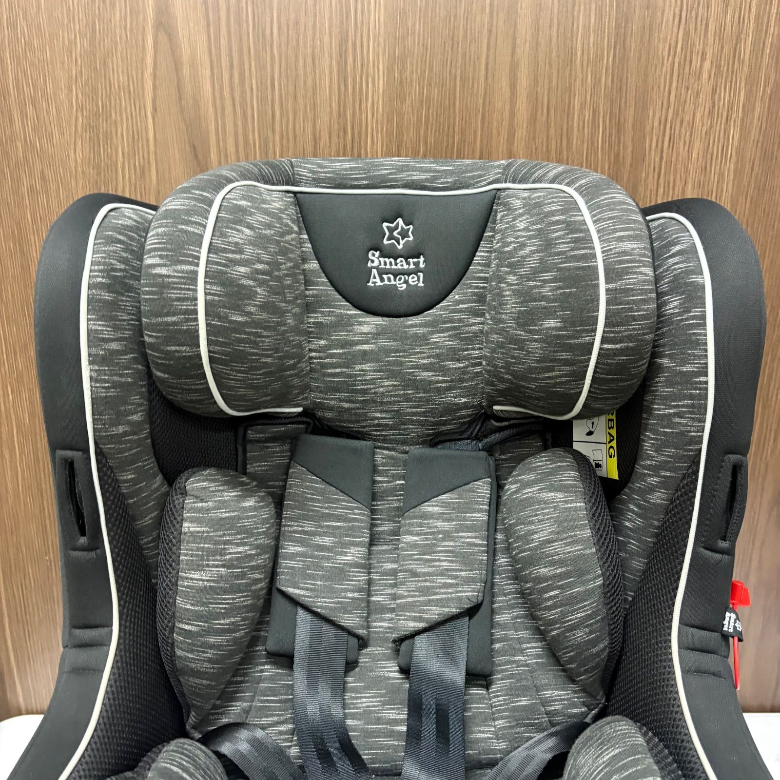 美品　スマートエンジェル　ターンレジェFIX-ST 回転式　ISOFIX ベルト スマートエンジェル ターンレジェFIX-ST 回転式 ISOFIX ベルト - メルカリ