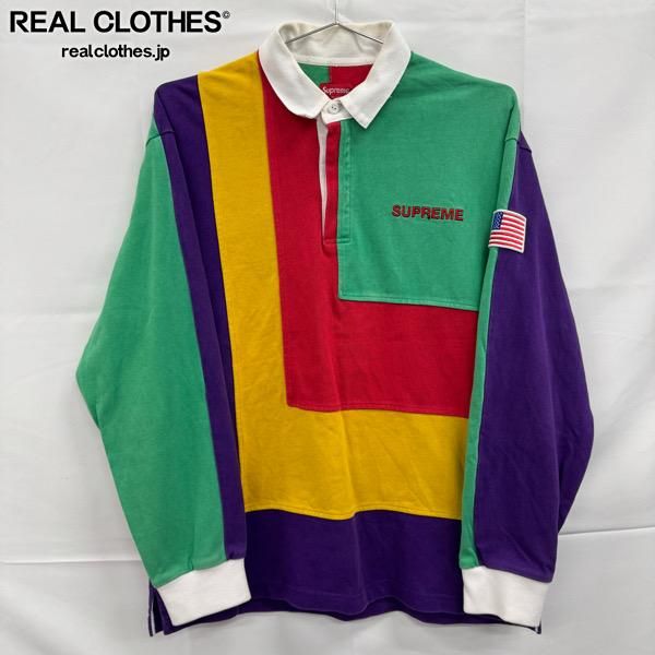 Supreme/シュプリーム【20SS】7's Rugby/ セブンズ ラガーシャツ/M