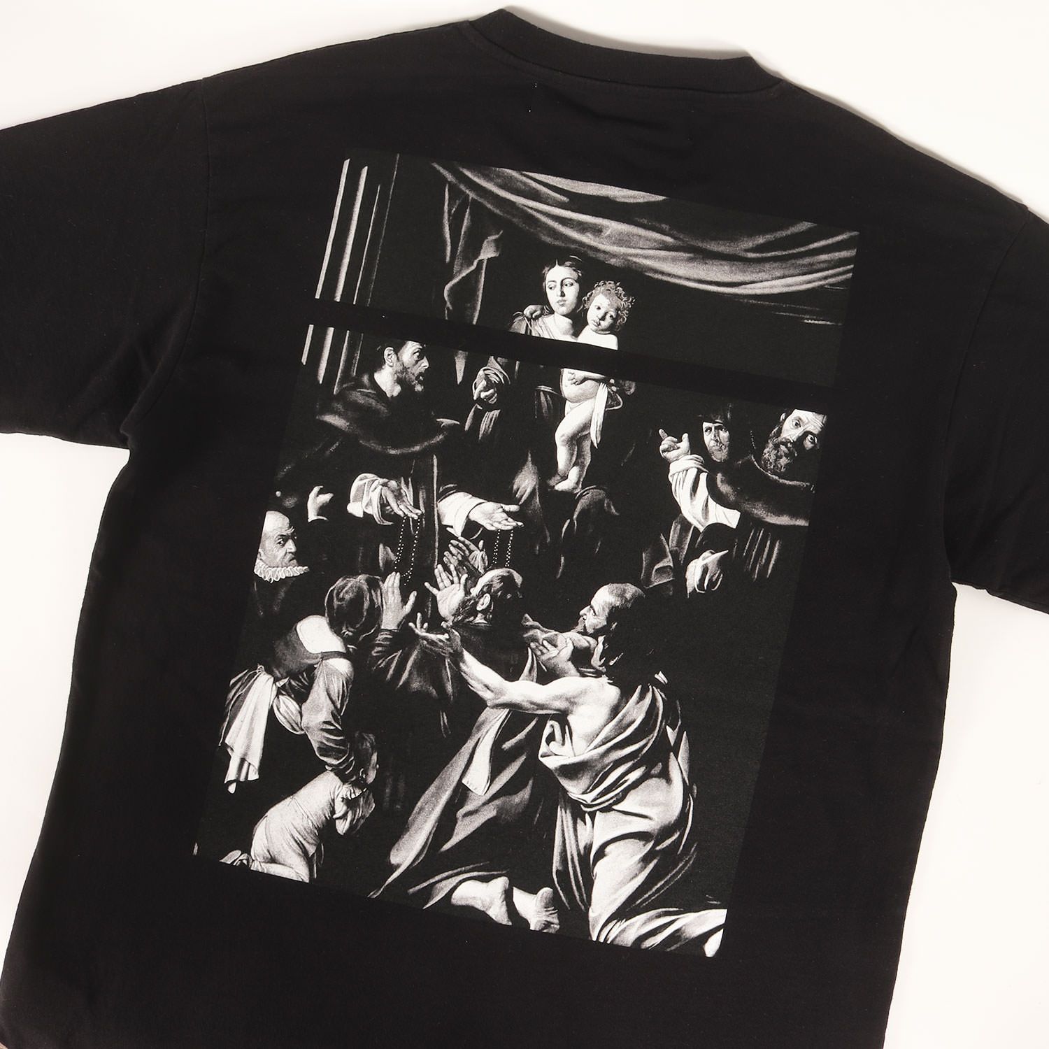 美品】OFF-WHITE オフホワイト Tシャツ ブラック 黒 サイズ:M | 20SS 