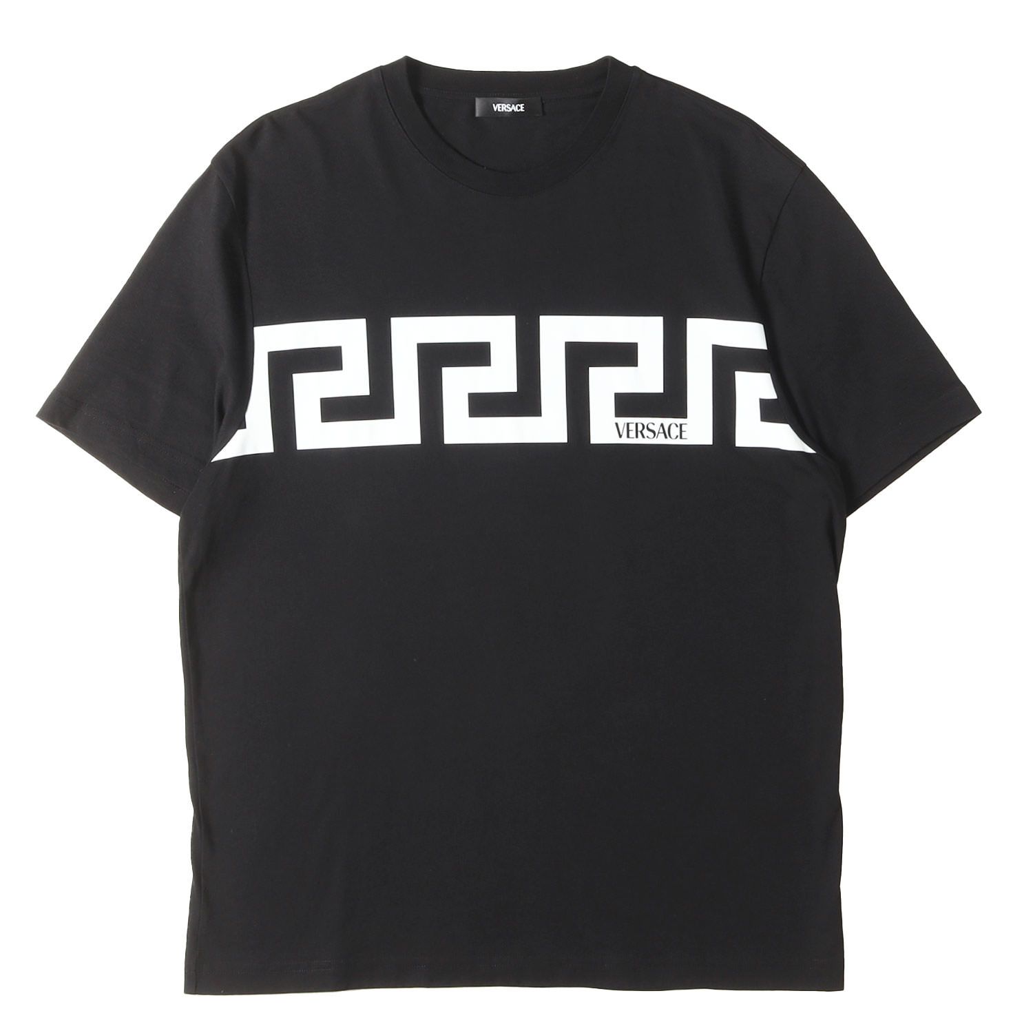美品】VERSACE ヴェルサーチ Tシャツ ブラック 黒 サイズ:M | 24SS 