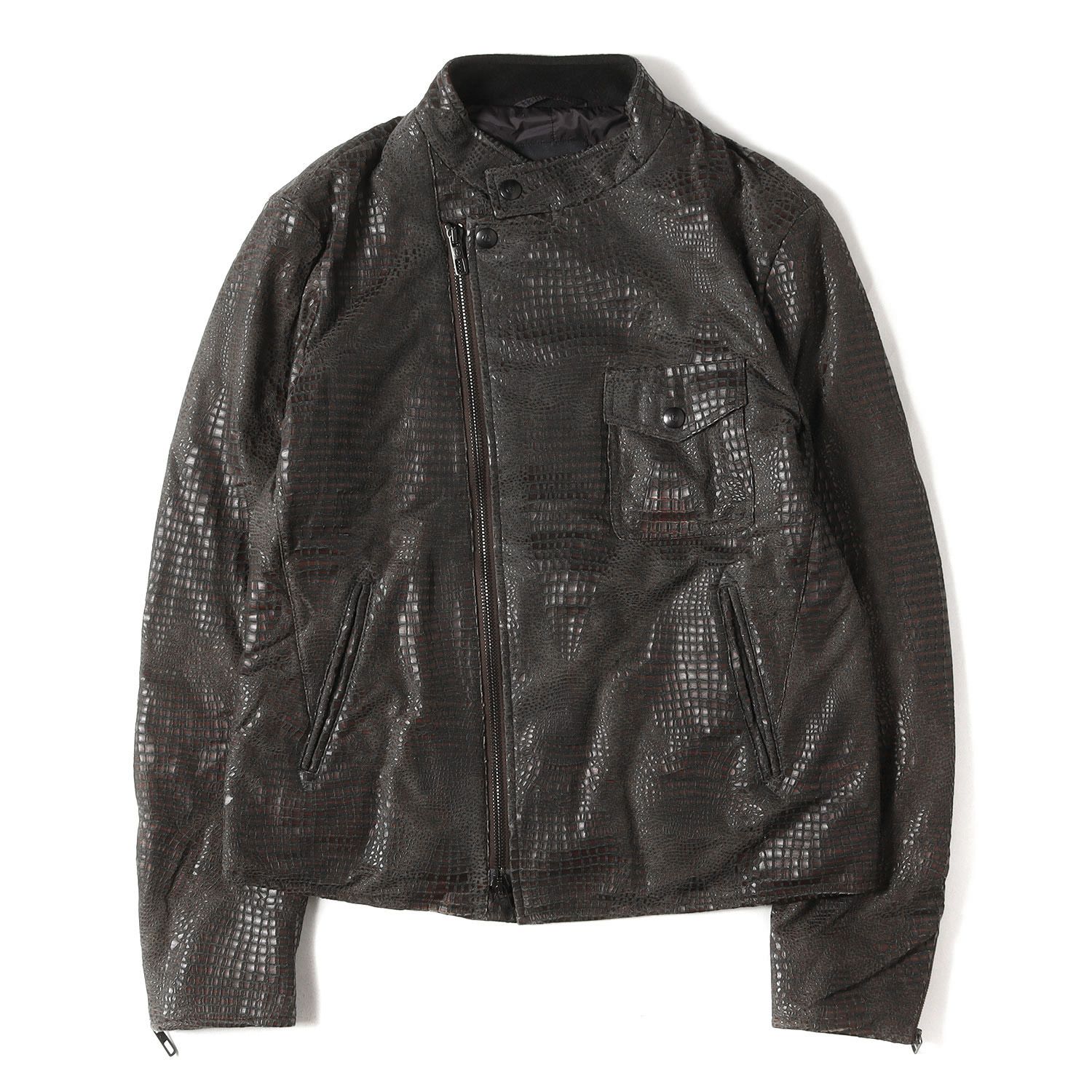 GIORGIO ARMANI ジョルジオアルマーニ ジャケット ブラウン サイズ:52