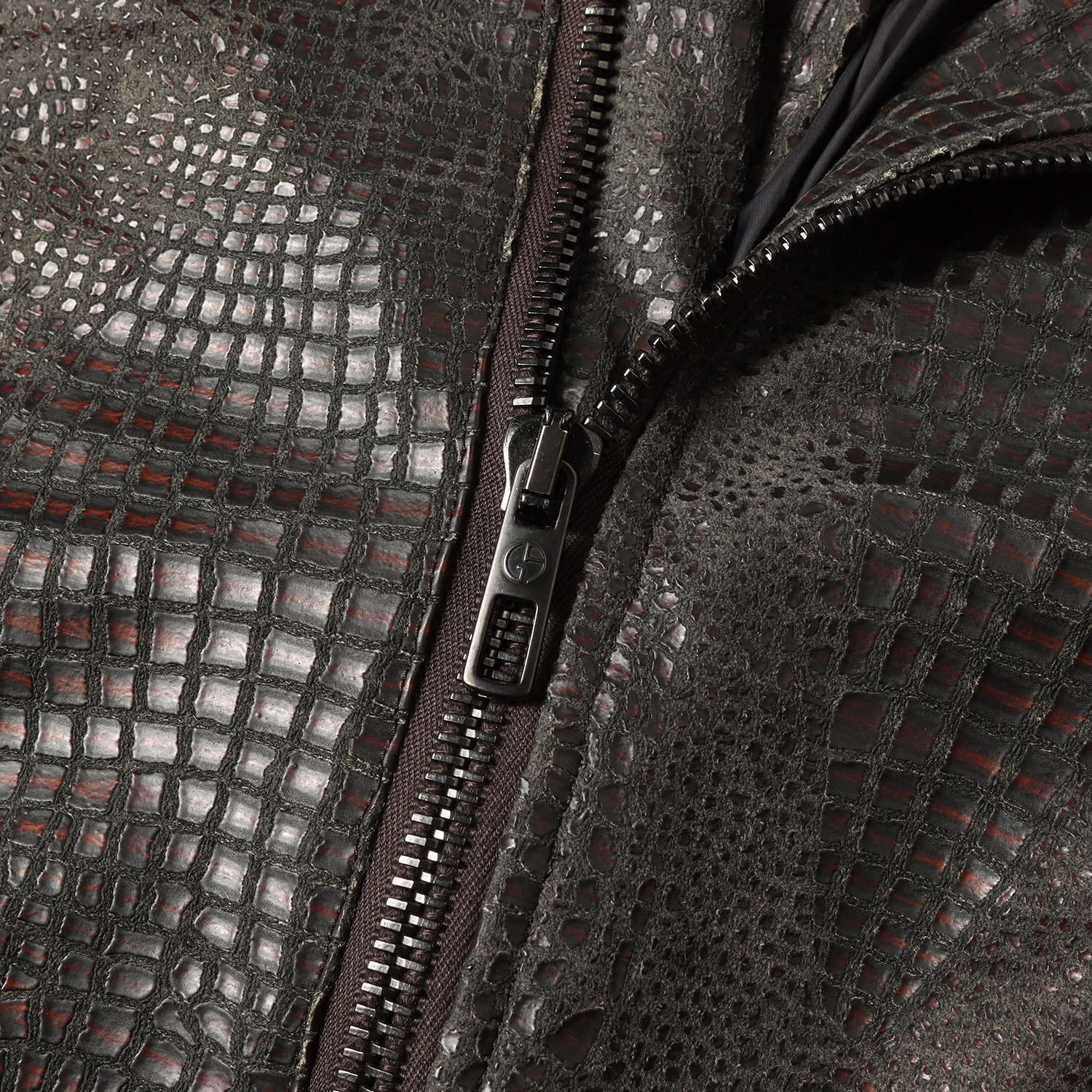 GIORGIO ARMANI ジョルジオアルマーニ ジャケット ブラウン サイズ:52