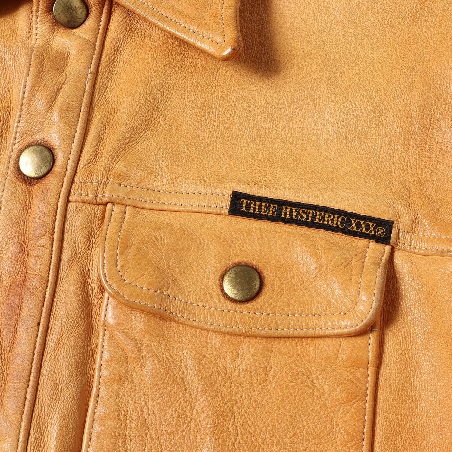 HYSTERIC GLAMOUR ヒステリックグラマー ジャケット ベージュ サイズ:M 
