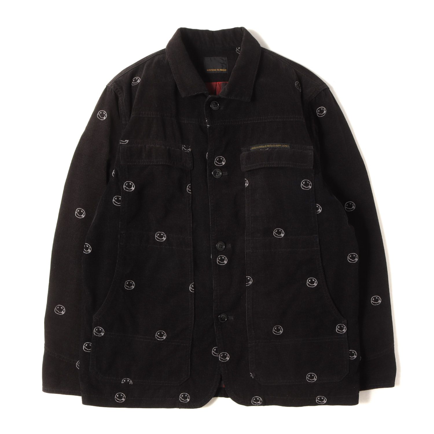 HYSTERIC GLAMOUR ヒステリックグラマー ジャケット ブラック 黒 