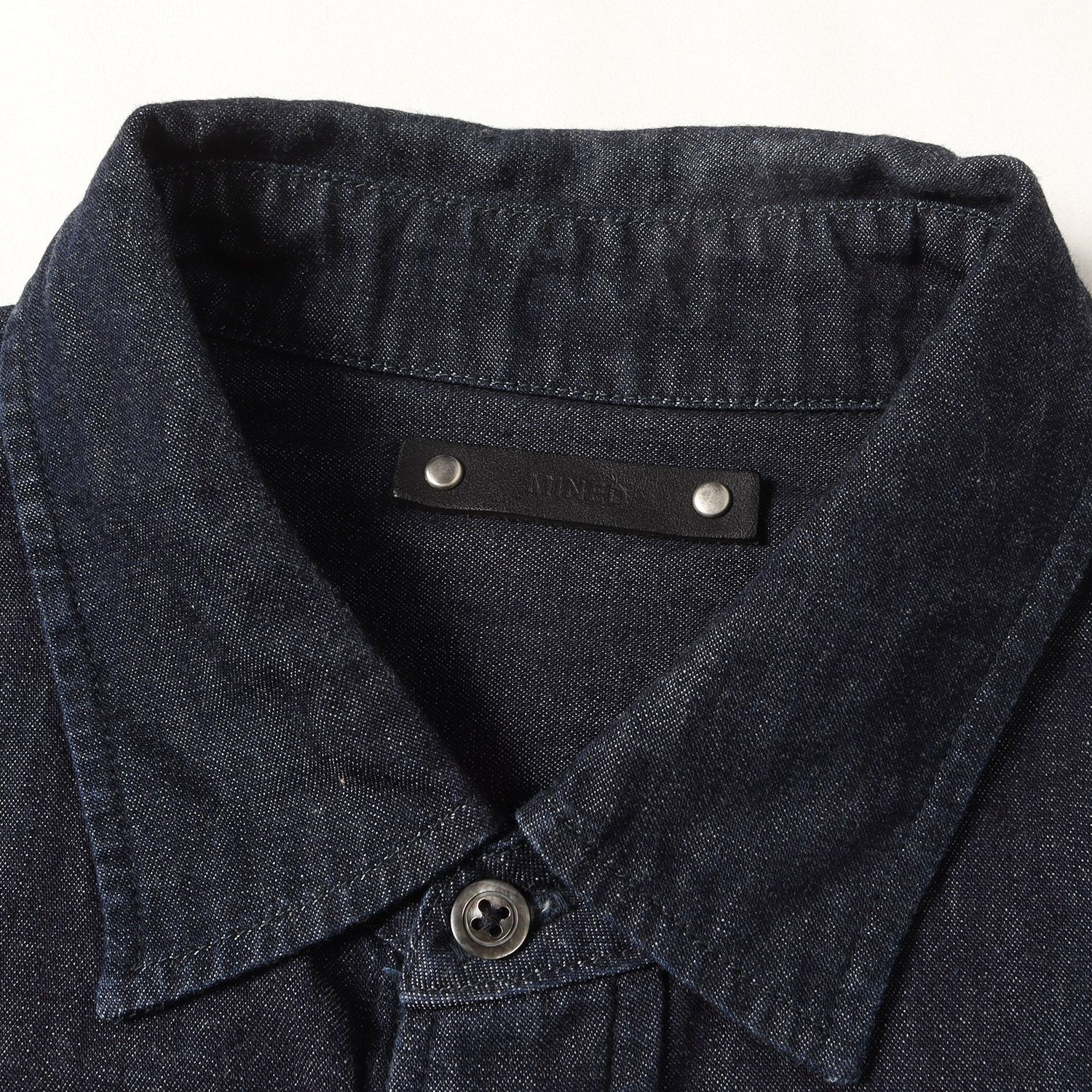 美品】MINEDENIM マインデニム シャツ インディゴ サイズ:2 | デニム 