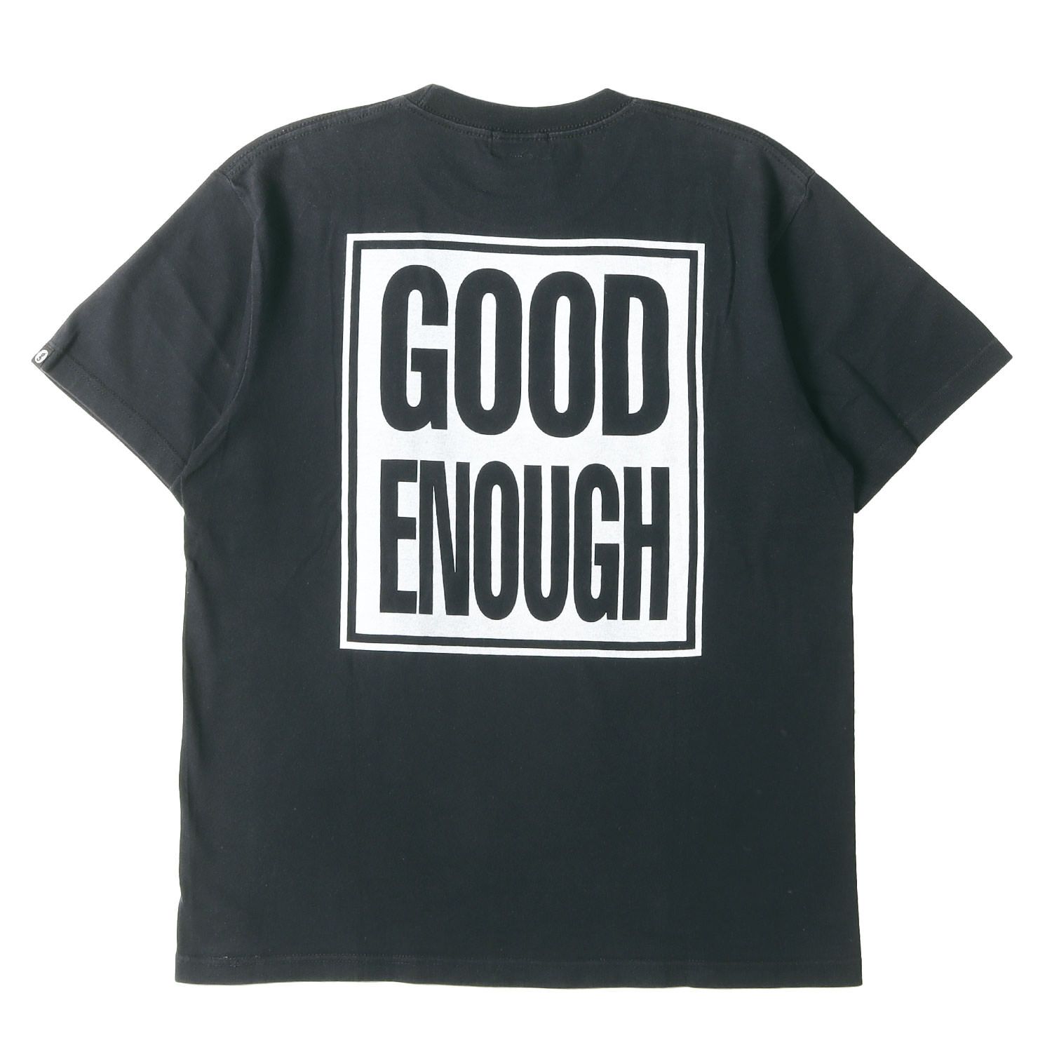 GOOD ENOUGH グッドイナフ Tシャツ ブラック 黒 詳細参照(M位 