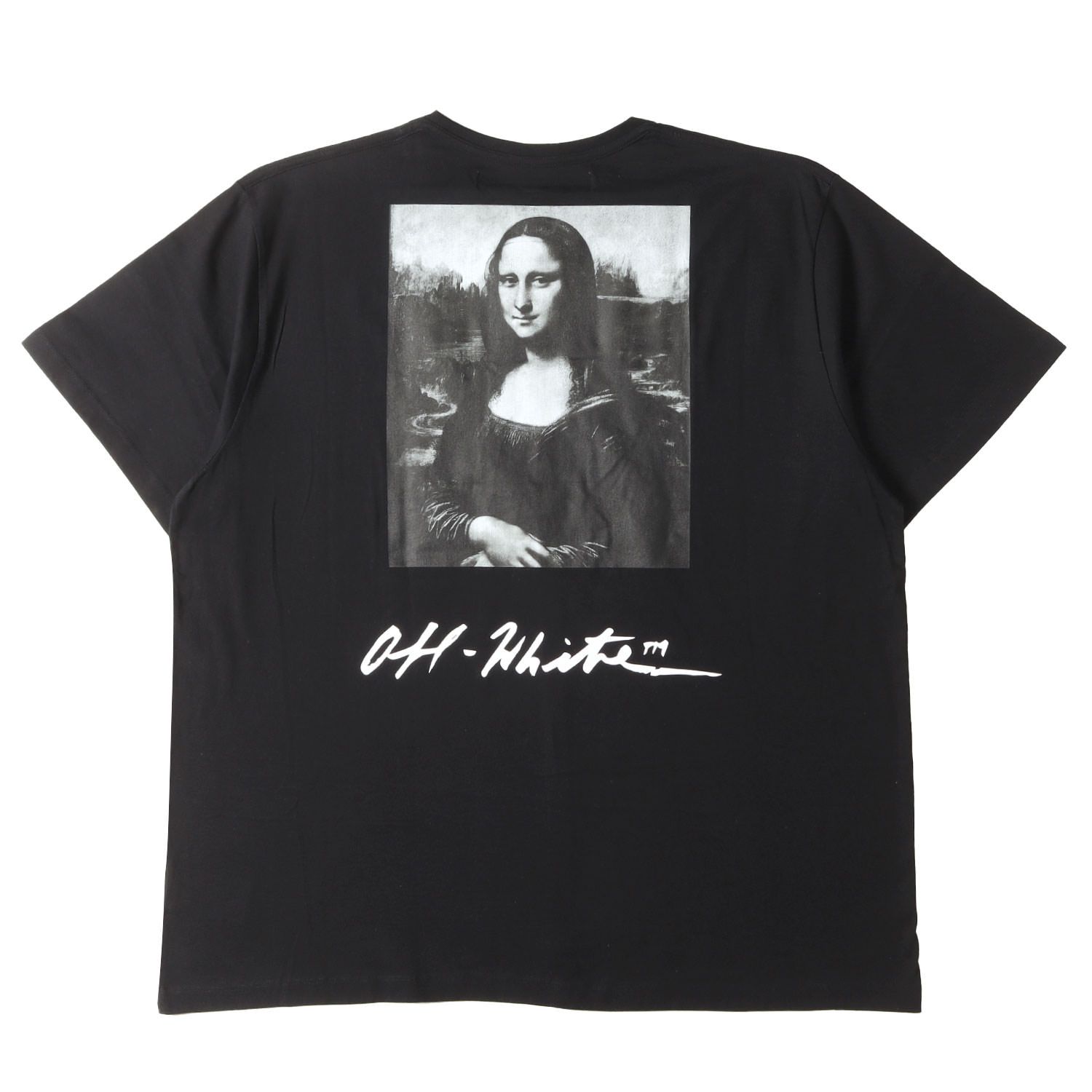 美品】OFF-WHITE オフホワイト Tシャツ ブラック 黒 サイズ:XL 