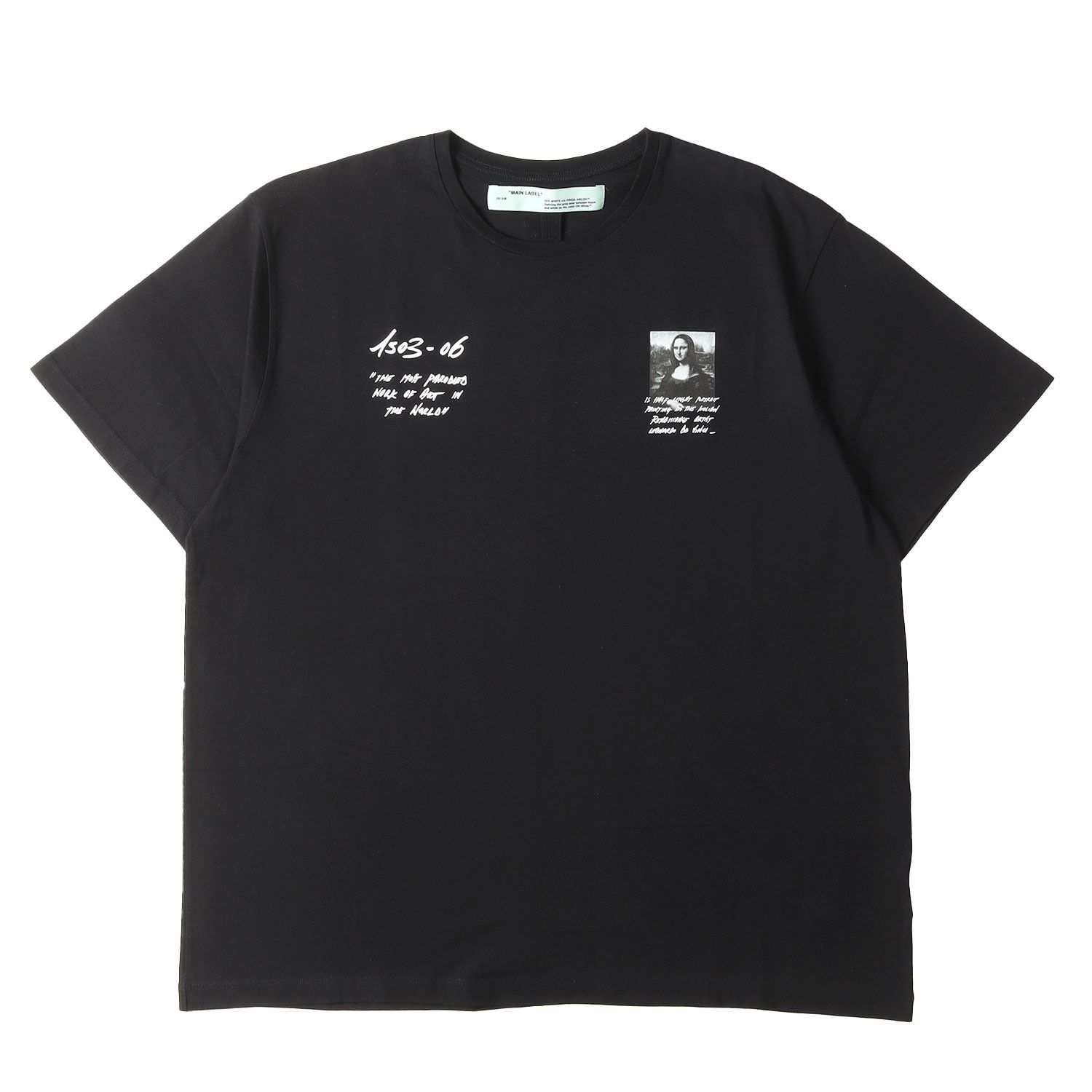 値下げ価格 【美品】OFF-WHITE オフホワイト Tシャツ ブラック 黒 