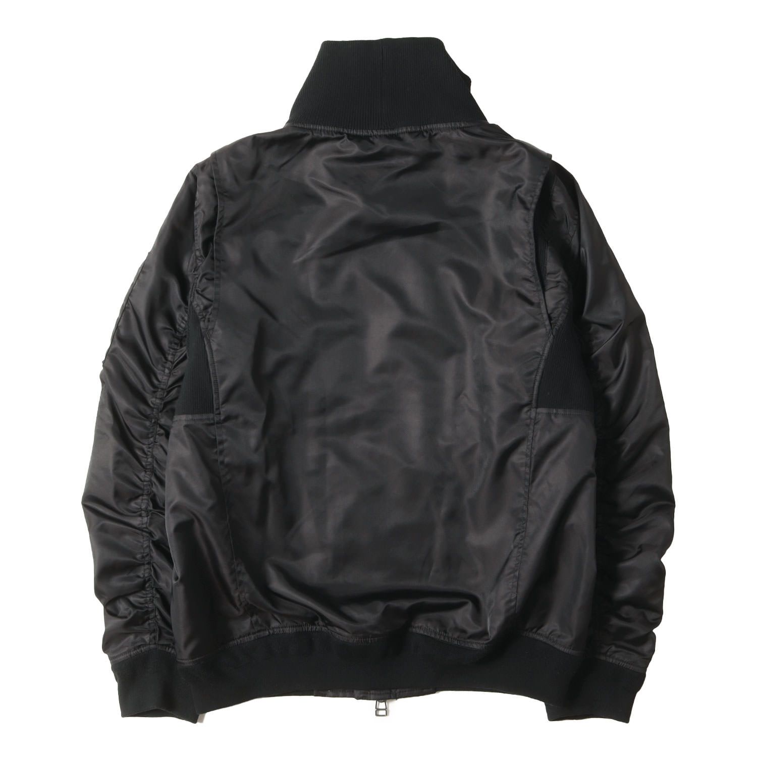 glamb グラム ジャケット ブラック 黒 サイズ:S | 24AW ハイネック MA 