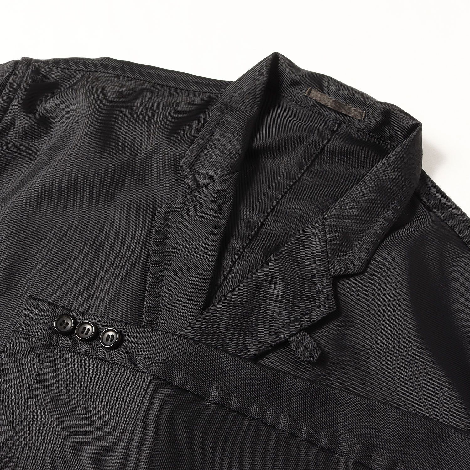 90s COMMEdesGARÇONS HOMME ナイロンコート ブラック COMME des GARCONS HOMME コム デ ギャルソン オム コート ブラック 黒
