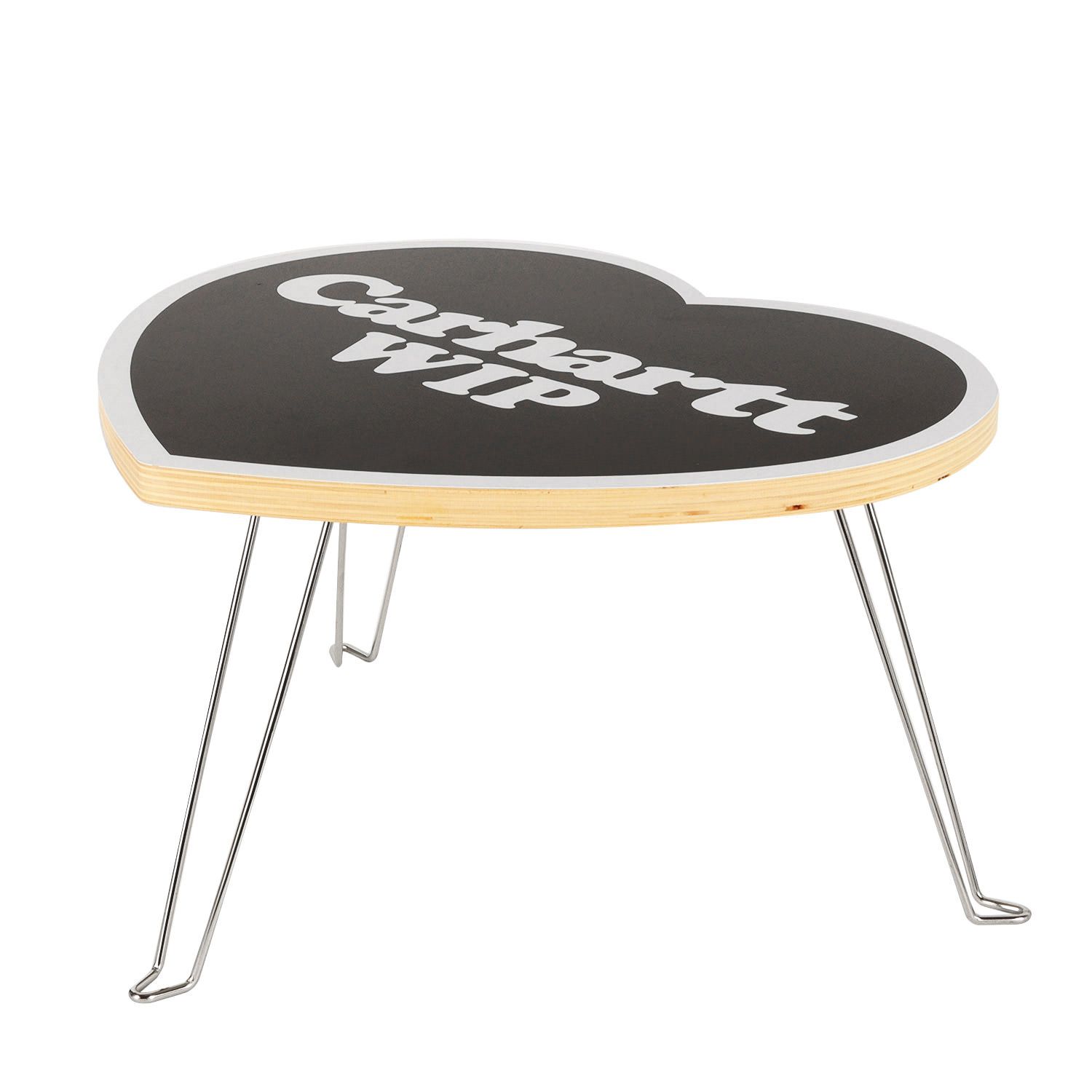 【新品】Carhartt WIP カーハート ワークインプログレス | 25AW ハート フォールディング 折りたたみ式テーブル (HEART FOLDING TABLE) | ブラック | FREE(縦40cm 横44cm 高さ25cm) 【メンズ】 新品】Carhartt WIP カーハート ワークインプログレス | 25AW ハート