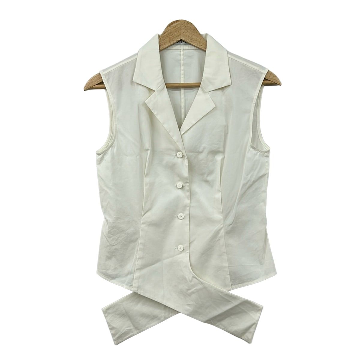美品！FOXEY ノースリーブシャツ 40 FOXEY(フォクシー) ノースリーブ 