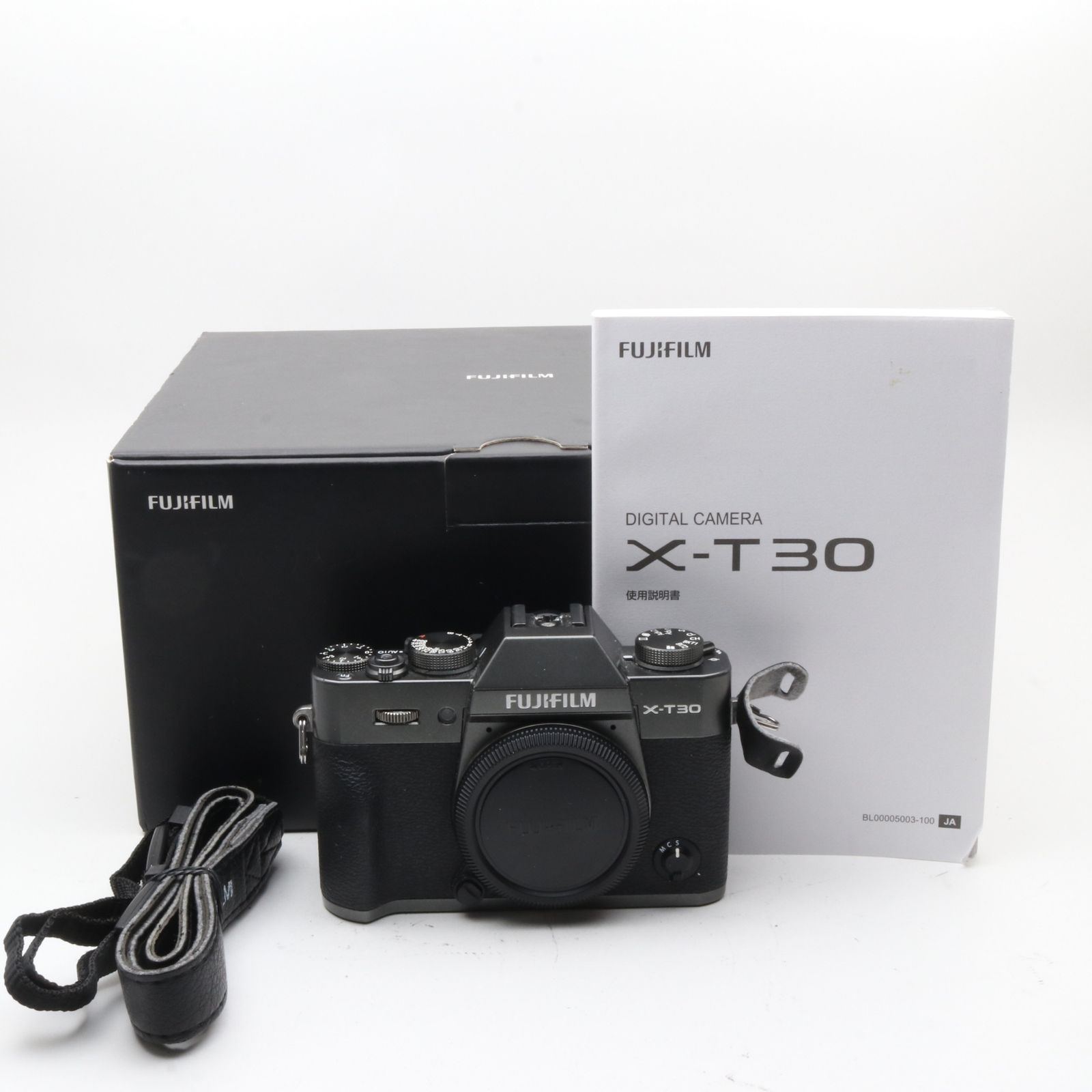 FUJIFILM ミラーレス一眼カメラ X-T30ボディ チャコールシルバー X-T30 